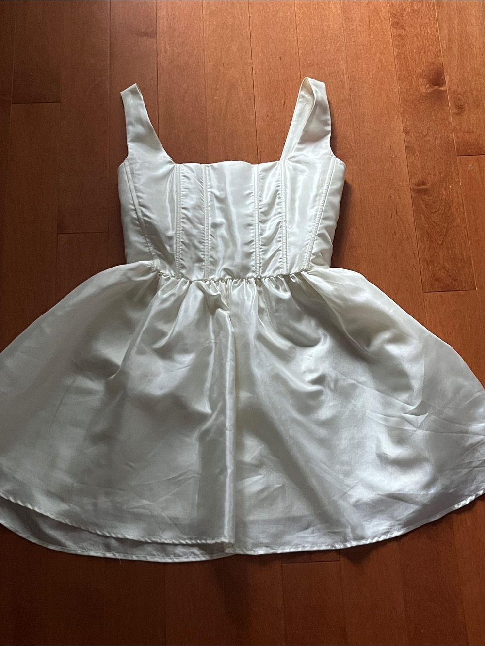 Klesis Corset Off White Dress